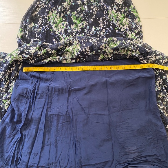 Calvin Klein Jeans Sleeveless Tiered Floral Maxi Dress Size S - Picture 13 of 13